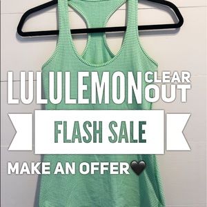 Lululemon FLASH SALE